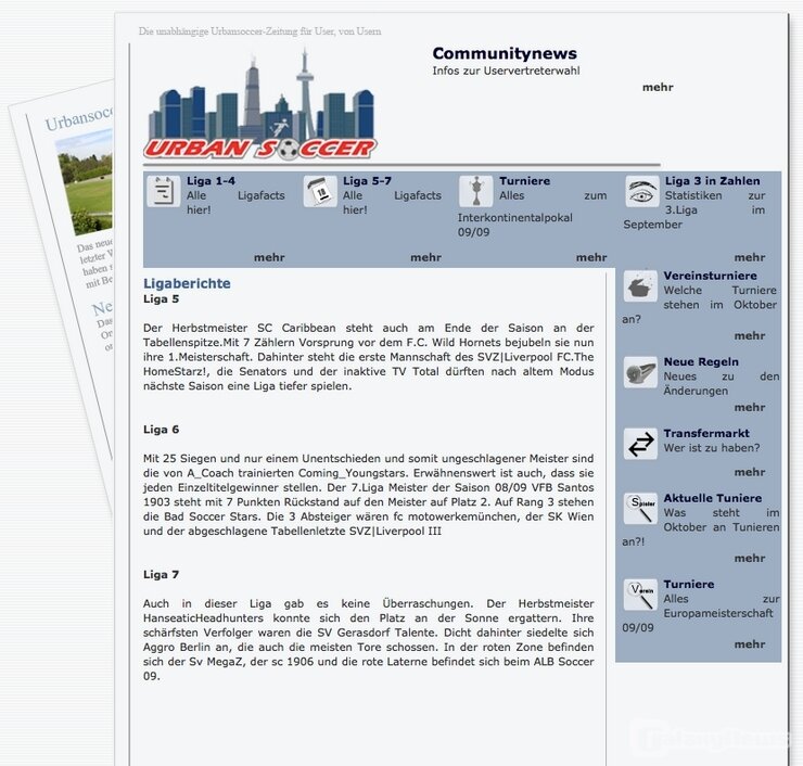 Screenshot Urbansoccer