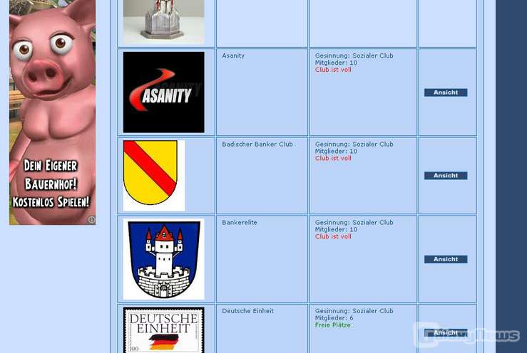 Screenshot bankergame