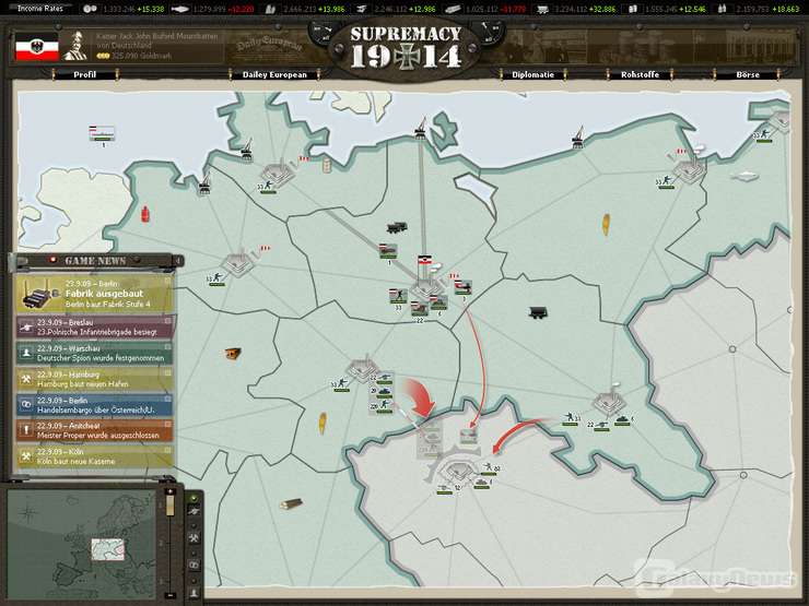 Screenshot Supremacy 1914