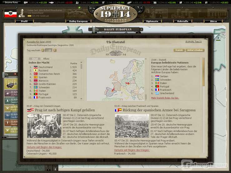 Screenshot Supremacy 1914