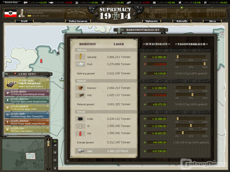 Screenshot Supremacy 1914