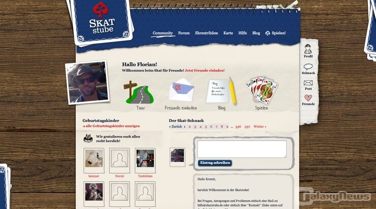 Screenshot Skatstube - Skat für Freunde