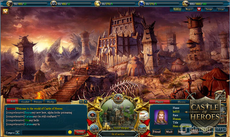 Screenshot Castle of Heroes