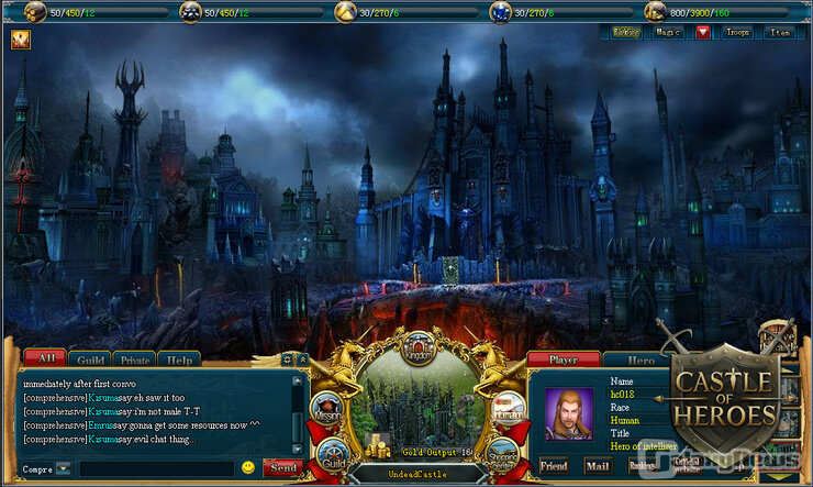 Screenshot Castle of Heroes