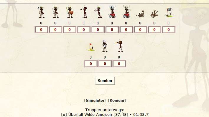 Screenshot World of Ants