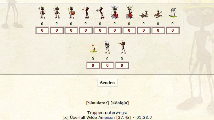 Screenshot World of Ants