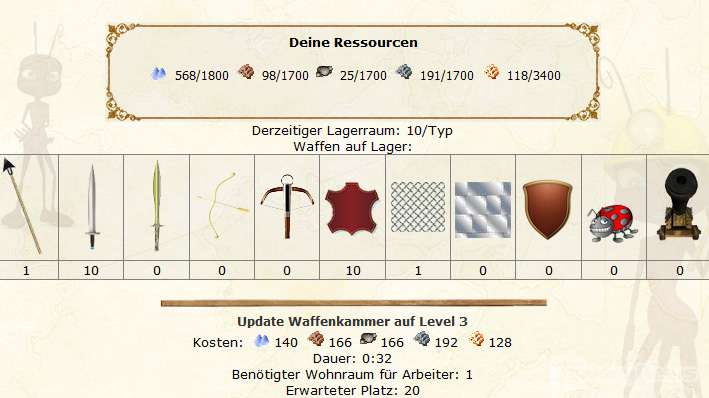 Screenshot World of Ants