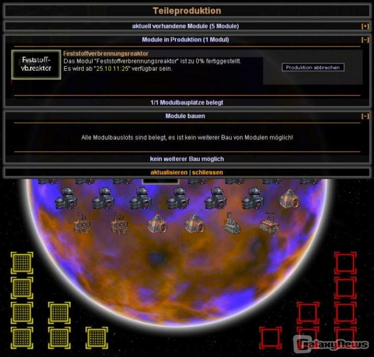 Screenshot Projekt StarWalker