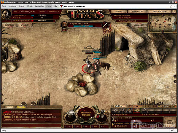 Screenshot War of Titans