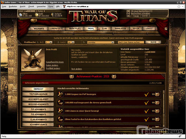 Screenshot War of Titans