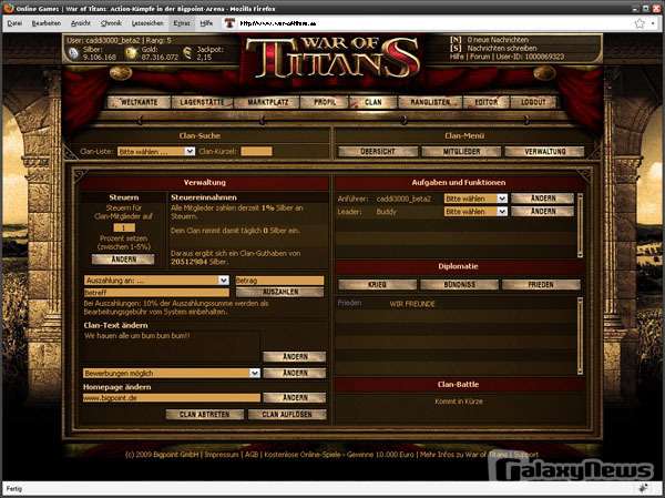Screenshot War of Titans