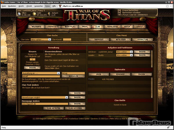 Screenshot War of Titans