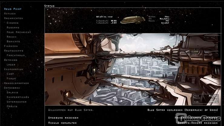 Screenshot CYBAEA - Das Strategie-Browserspiel