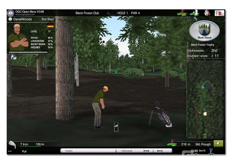 Screenshot OGC Open  - The Online Golf Challenge