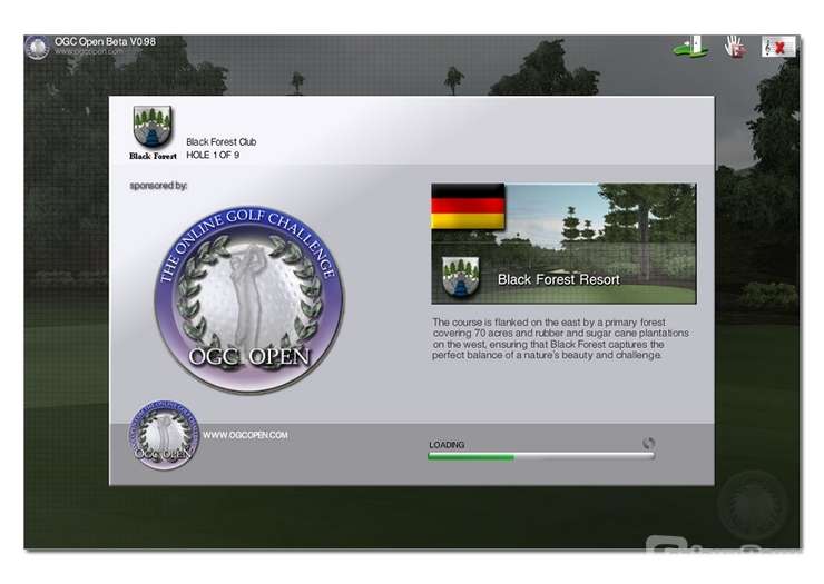 Screenshot OGC Open  - The Online Golf Challenge