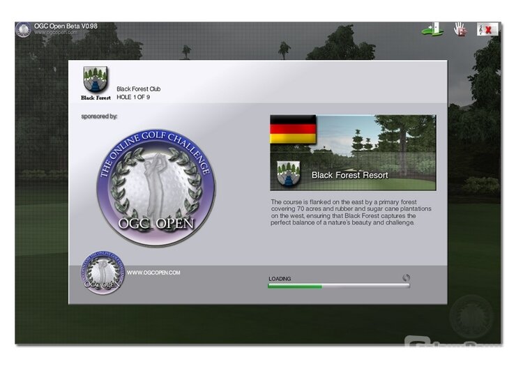 Screenshot OGC Open  - The Online Golf Challenge