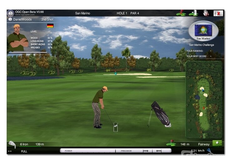 Screenshot OGC Open  - The Online Golf Challenge