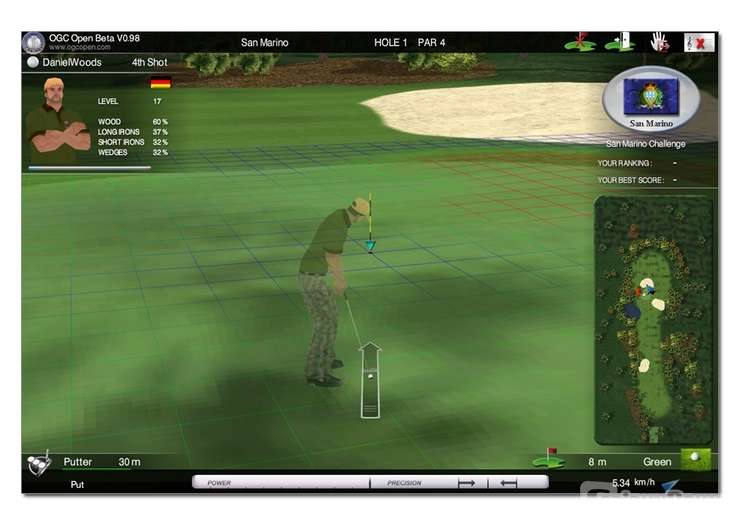 Screenshot OGC Open  - The Online Golf Challenge