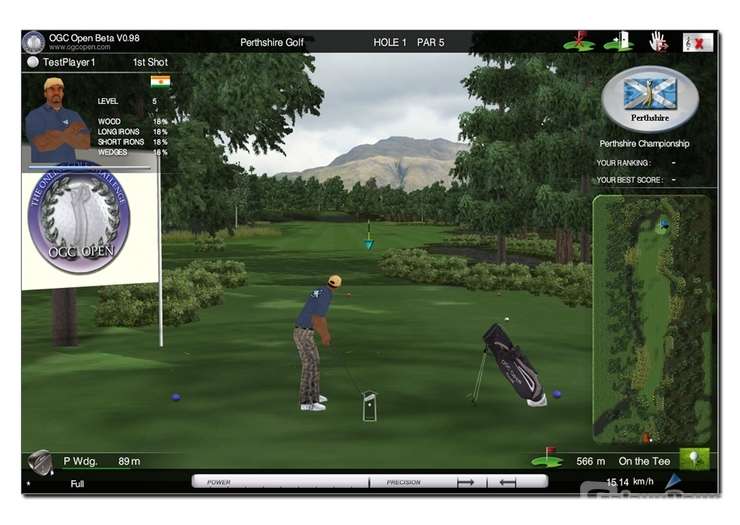 Screenshot OGC Open  - The Online Golf Challenge