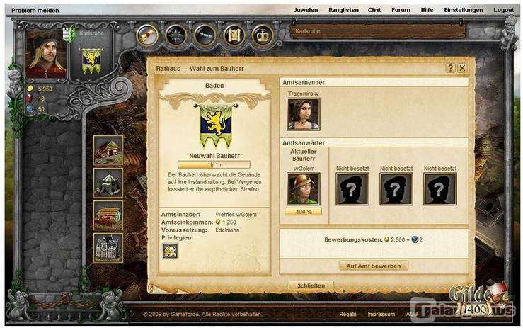 Screenshot Gilde 1400