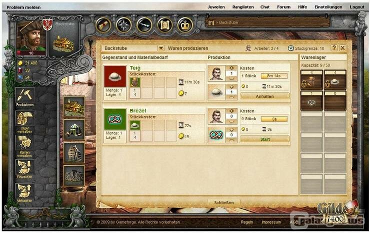 Screenshot Gilde 1400