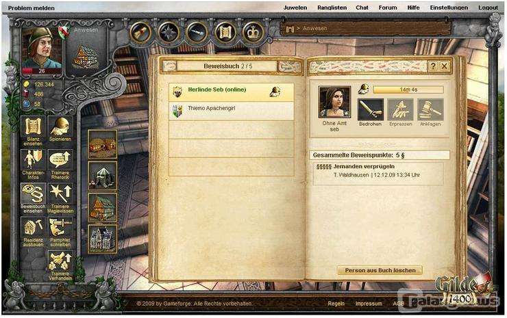 Screenshot Gilde 1400