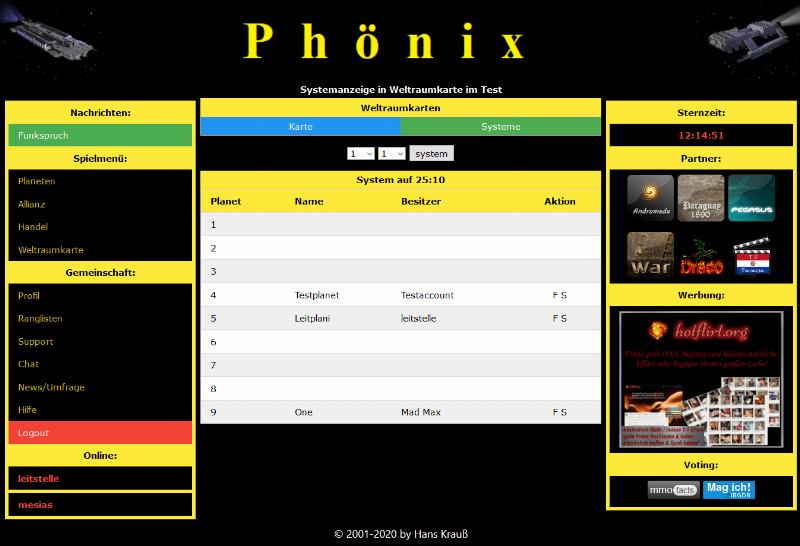 Screenshot Phönix