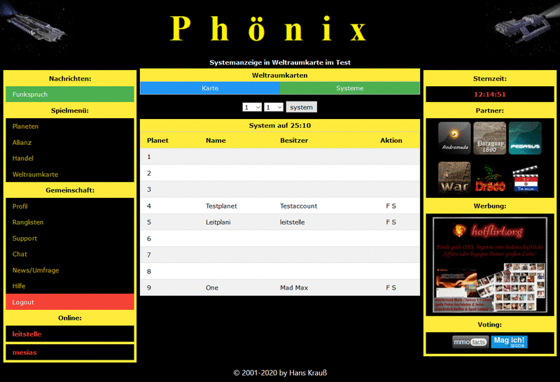 Screenshot Phönix