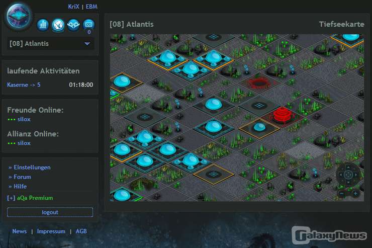 Screenshot aQa conflicts
