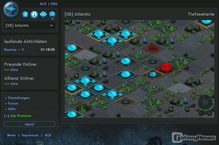 Screenshot aQa conflicts