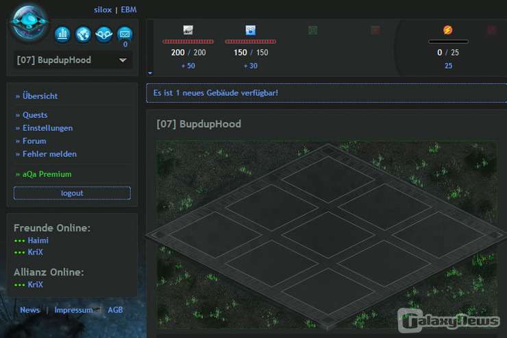 Screenshot aQa conflicts