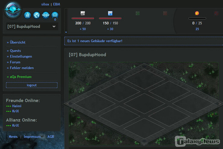 Screenshot aQa conflicts