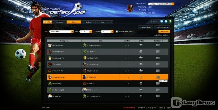 Screenshot Perfect Goal