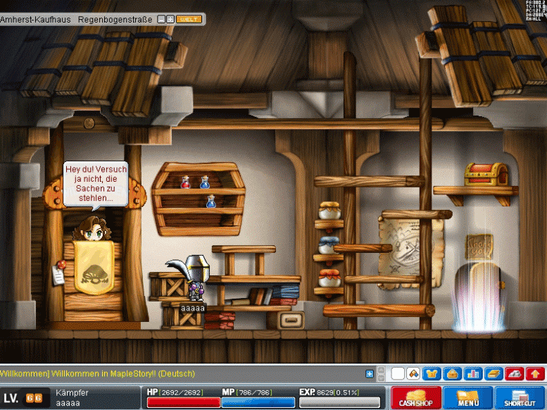Screenshot Maple Story