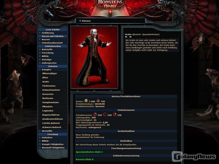 Screenshot Monsters Army