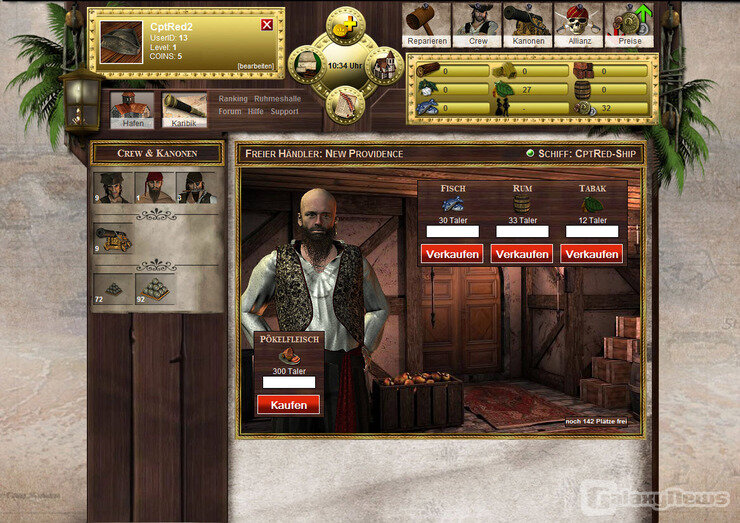 Screenshot Pirates of Tortuga 2
