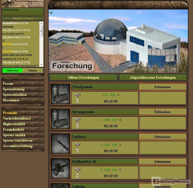 Screenshot Air War