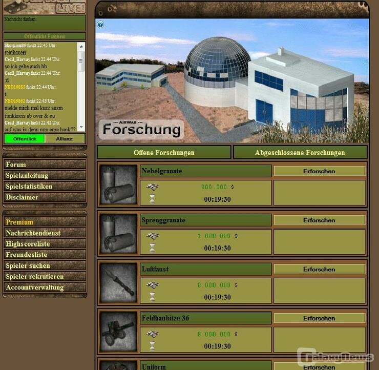 Screenshot Air War