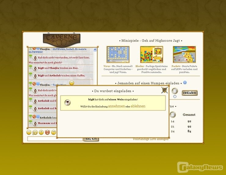 Screenshot Abenisa - Die 4-teilige Browsergamesaga