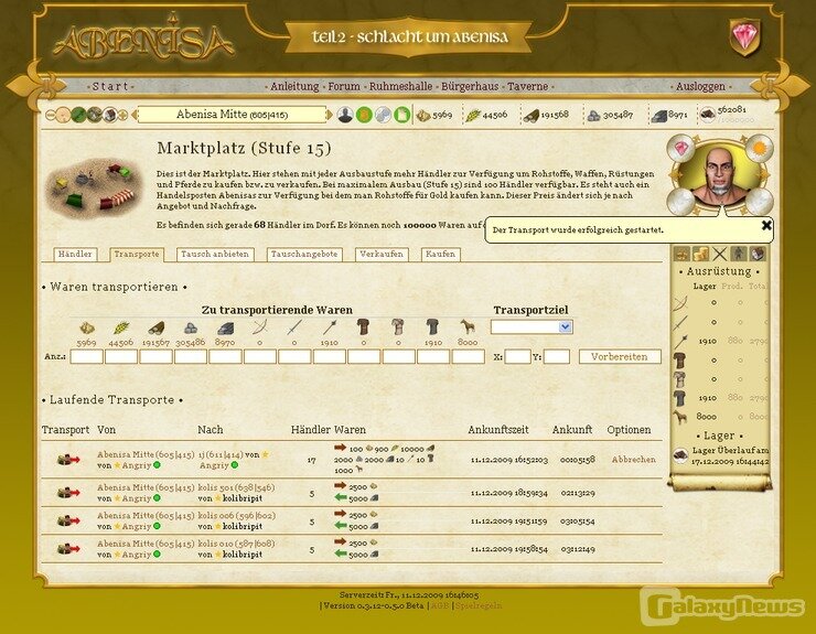Screenshot Abenisa - Die 4-teilige Browsergamesaga