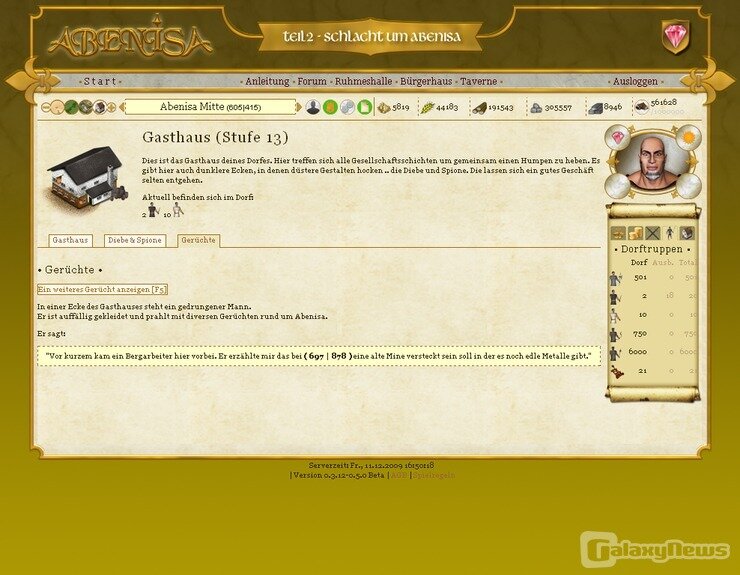 Screenshot Abenisa - Die 4-teilige Browsergamesaga
