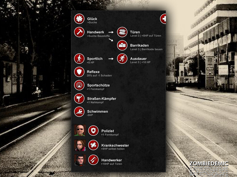 Screenshot ZOMBIEDEMIC- Das Zombie Browsergame