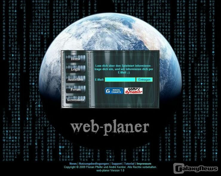 Screenshot web-planer