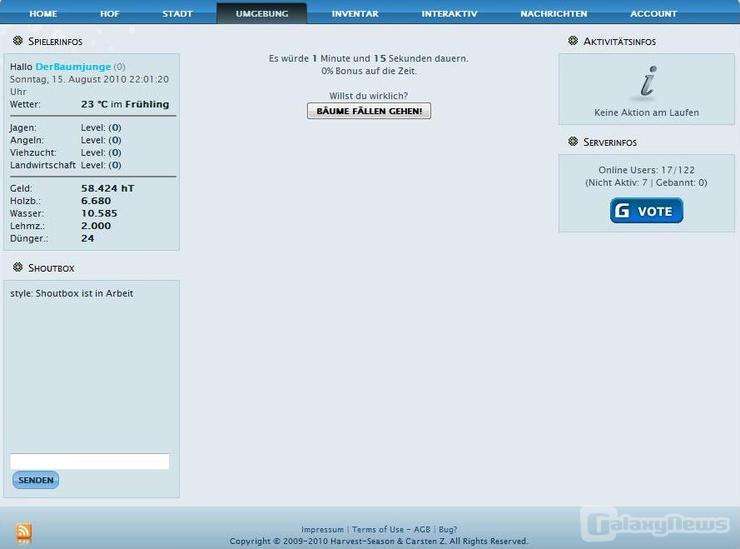 Screenshot Harvest Season