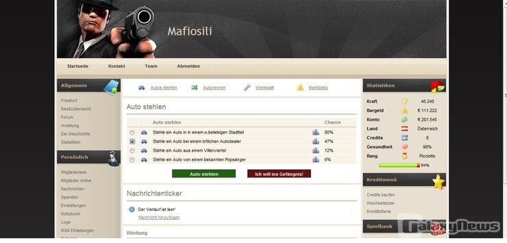 Screenshot Mafiosili