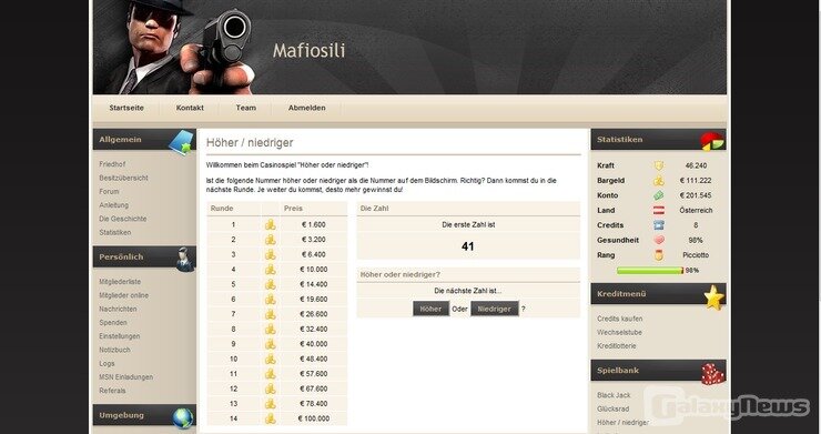 Screenshot Mafiosili