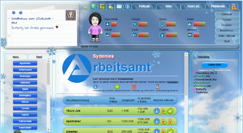 Screenshot Citys Life