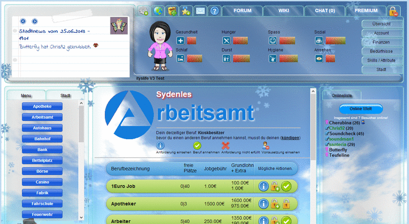 Screenshot Citys Life