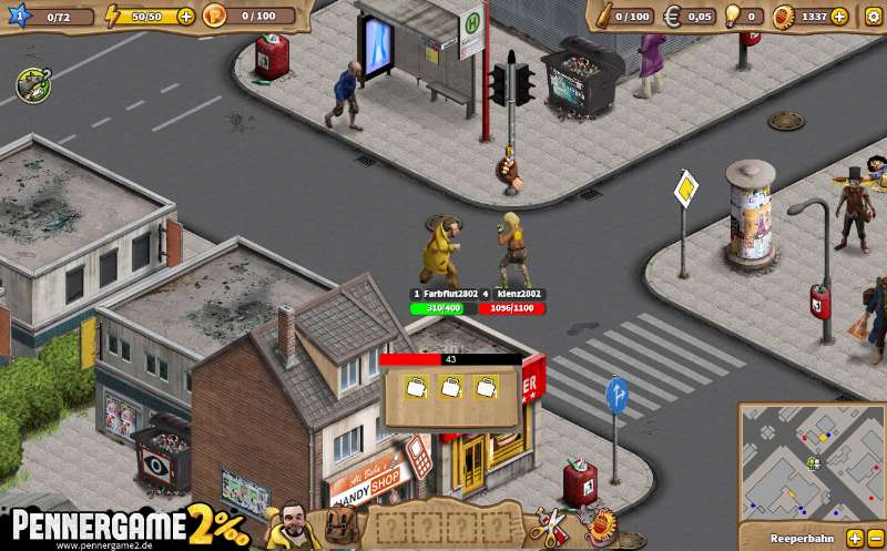 Screenshot Pennergame 2 Promille