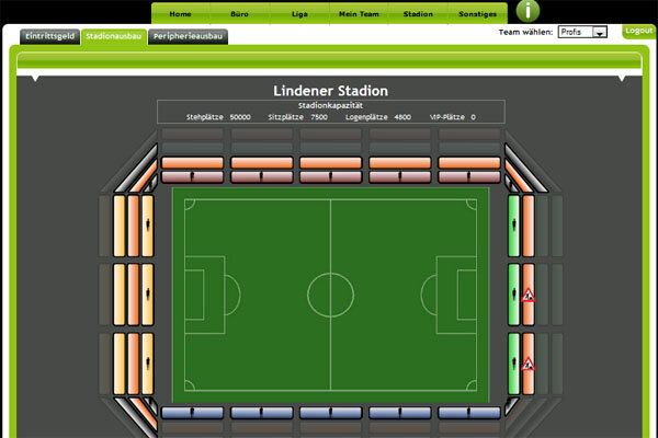 Screenshot gameact-Soccer